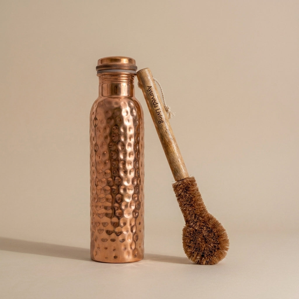 Ayurvedic Pure Copper Bottle - Good for Gut | 900ml