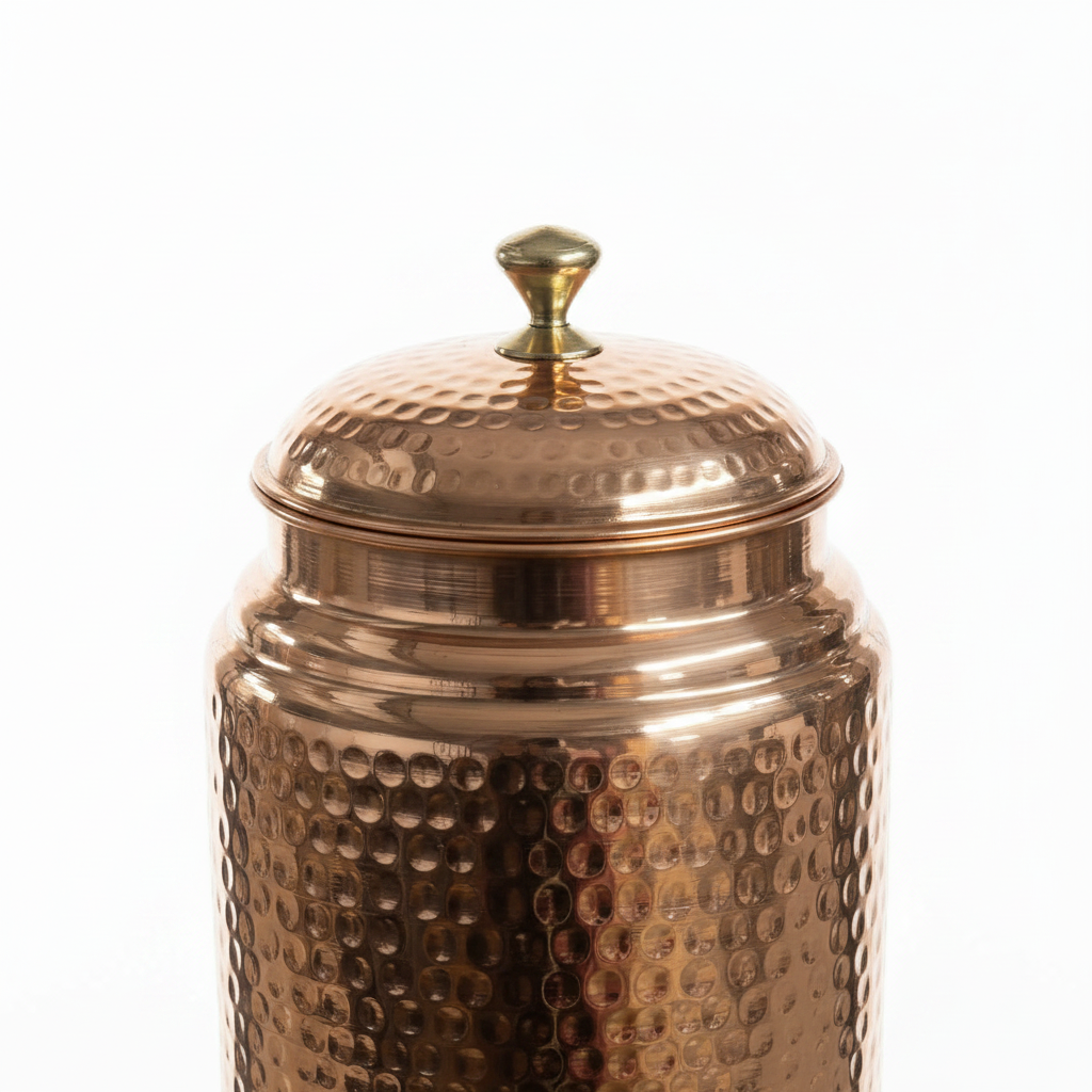 Copper Dispenser - Lid Detail