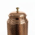 Hammered Pure Copper Water Dispenser with Stand | 5L & 10L
