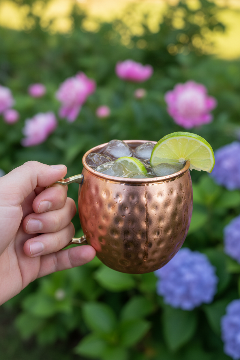 Copper Mug - Hand Hold