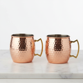 Hammered Pure Copper Moscow Mule Mug | 480ml