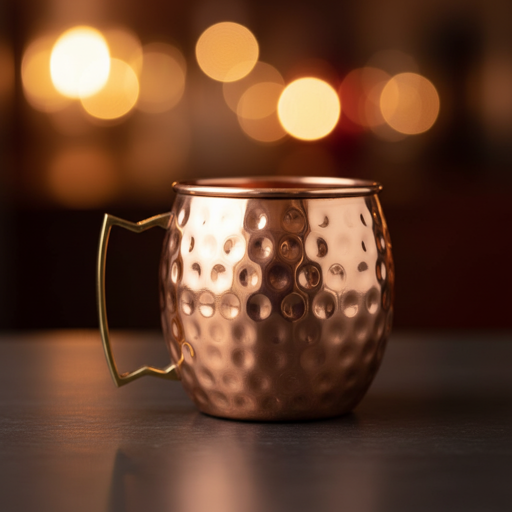 Copper Mug - Texture Close-up