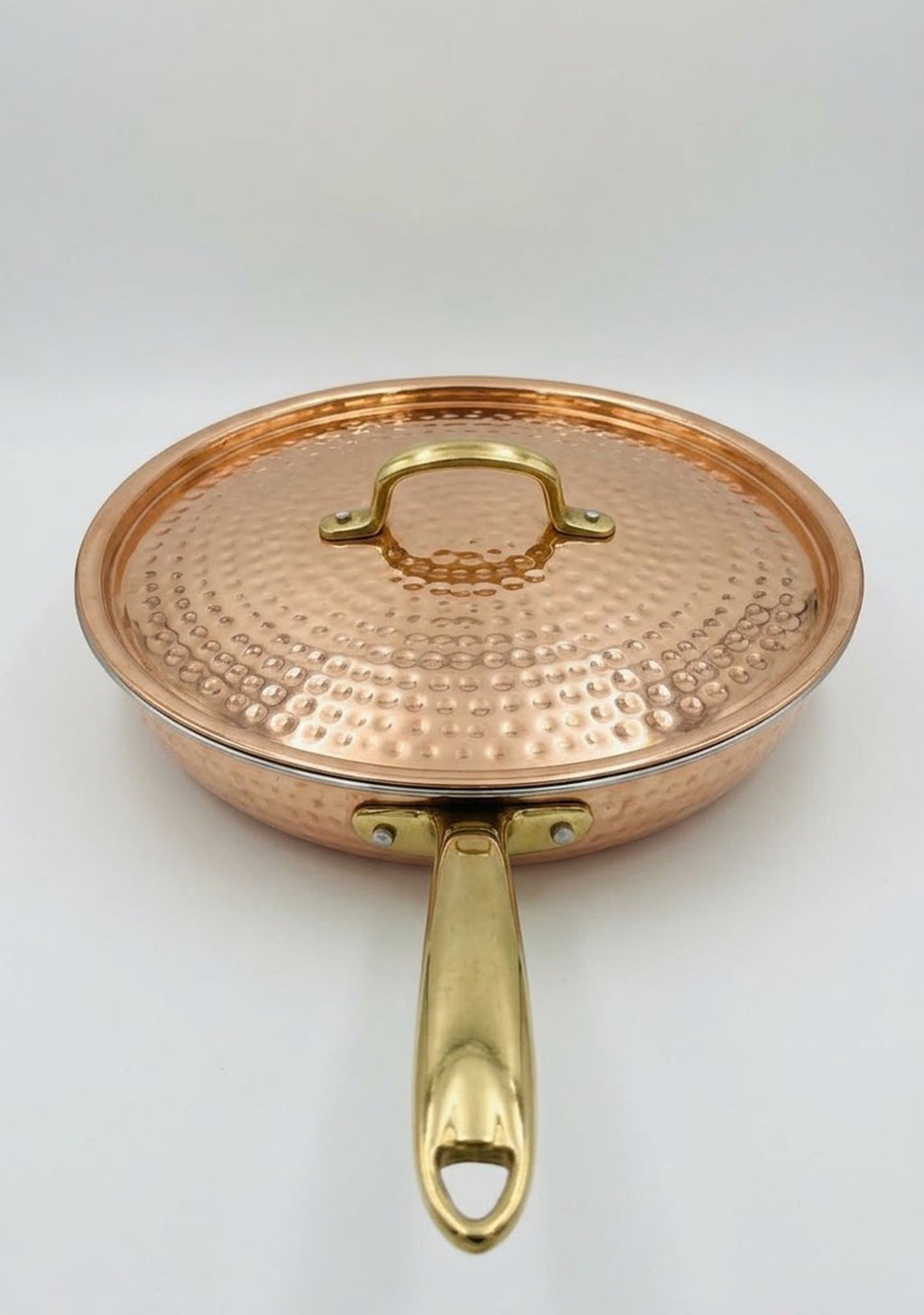 Brass Frying Pan | 10-Inch, 2.8 Litre Ayurveda Living